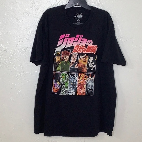 Jojo’s Bizarre Adventure the animation large front logo t shirt size XXL - Picture 1 of 8